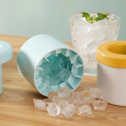 🧊Mini Round Ice Cube Maker & Storage Box🧊❄️