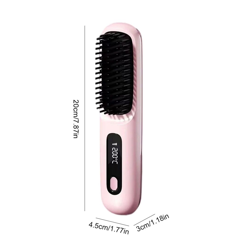 💇‍♀️ Cordless Hair Straightening Brush