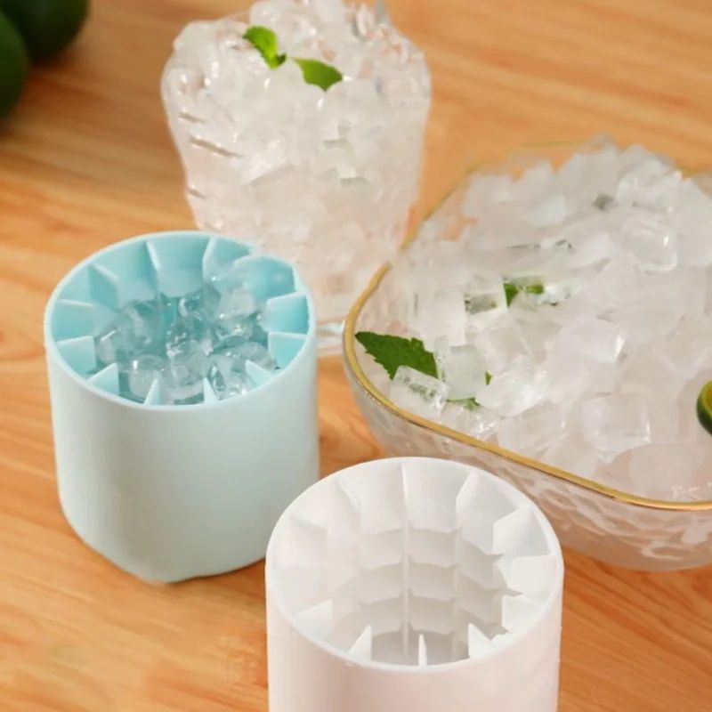 🧊Mini Round Ice Cube Maker & Storage Box🧊❄️