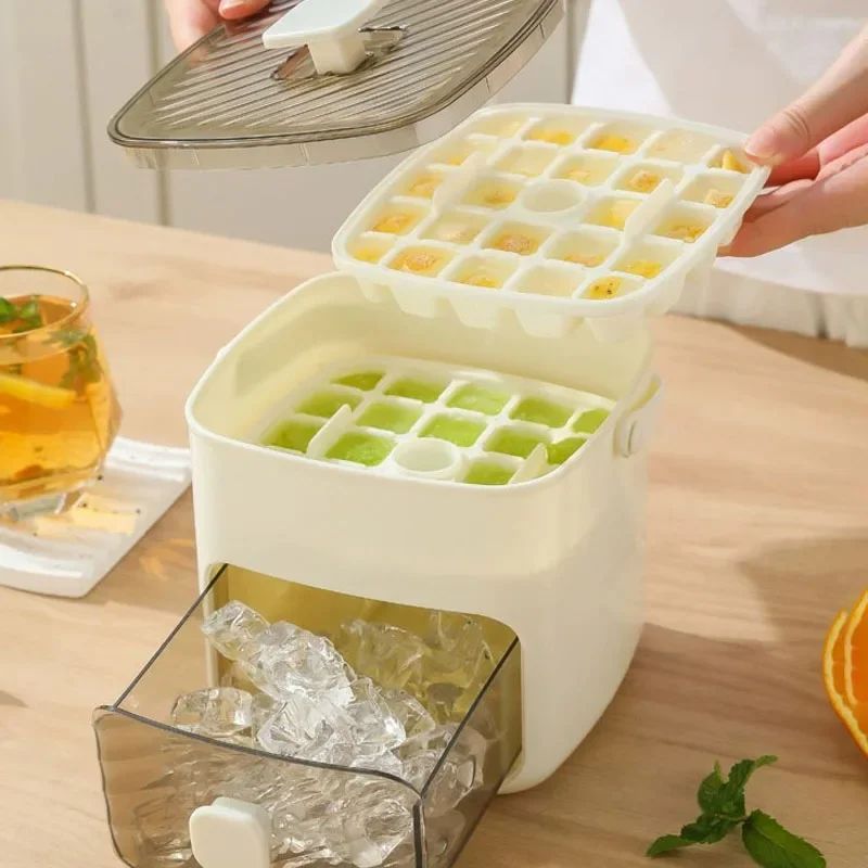 🧊48-Grid Easy Release Ice Cube Tray Mold 🥶❄️