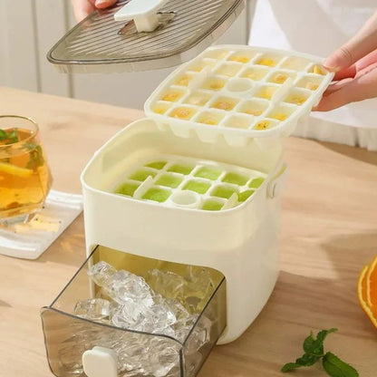 🧊48-Grid Easy Release Ice Cube Tray Mold 🥶❄️